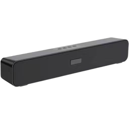 5.1 Wireless M423sp Bluetooth Soundbar for TV, 10W Stereo Sound, 2400mAh Battery, Compact Wireless Home Speaker