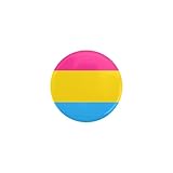 CafePress - Pansexual Pride Flag Mini Button - 1