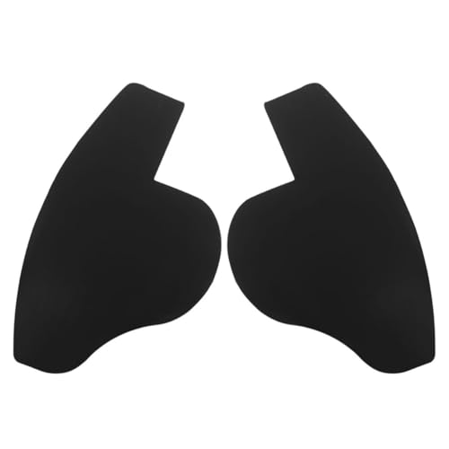 ARTIBETTER Tarjeta para Forma de Línea del Cabello y Barba para Hombres, 2 Piezas Negras, Plantilla Aplicadora Diseño para Mejora de Fibra Capilar, Herramienta Práctica para Peluquería