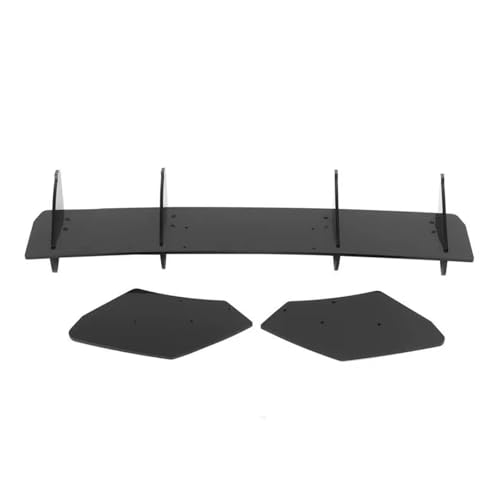 Diffuseur arrière Seat Leon MK3 Cupra 4 ailerons séparateurs noirs