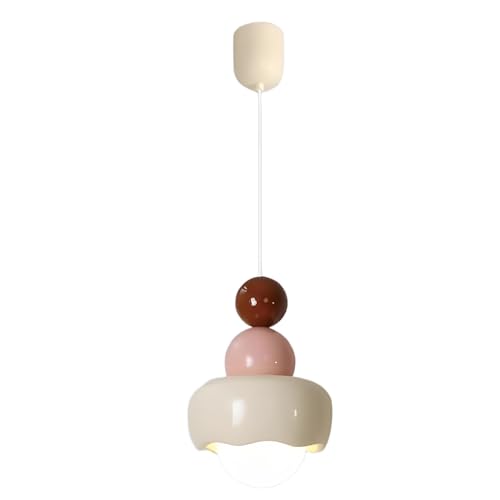 PyramDFC Modern Kids Ceiling Light,Cream Color Bedroom Light,Eco-Friendly, Stylish Finish
