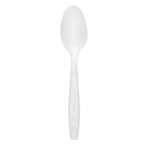 Karat Earth KE-U4513 (Natural) PLA Compostable Tea Spoon, Heavy - Natural (Case of 1000)