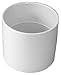 PVC Pipe Fitting, PVC Coupling, 3-In.