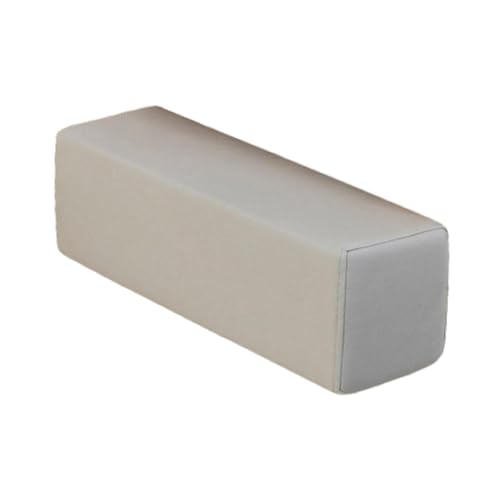 Image of Side Arm Rest Pillow Rectangular High Density Foam Armrest for Couch Bed Car Light Gray| Bed Pillow | Sleeping Pillow | Soft Cushion