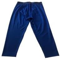 Under Armour Mens HeatGear Cropped Compression Legging L Blue