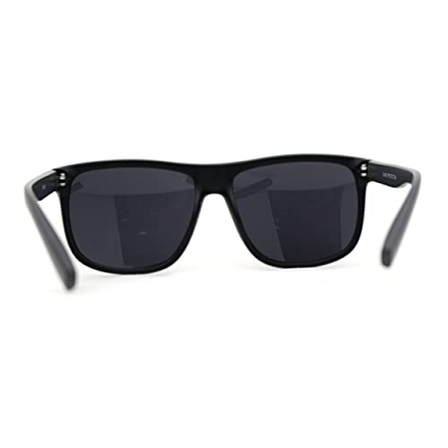 Mens Kush Classic Matte Black Frame Sport Horn Rim Sunglasses4