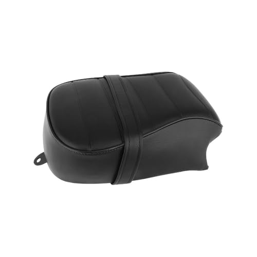 Cojín de asiento trasero Sportster Iron 883 XL883N 2016-2022 en cuero negro