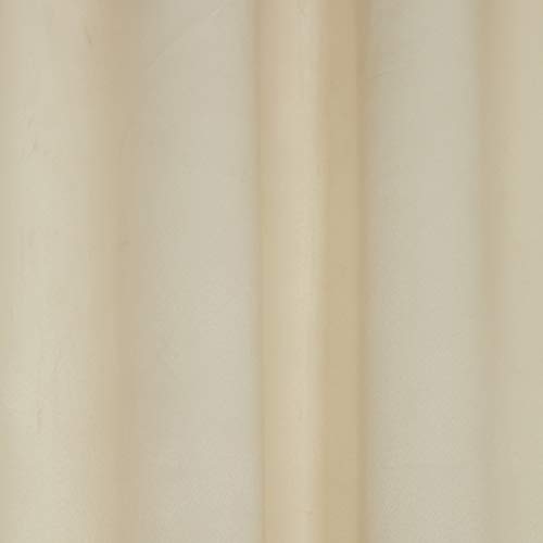 Image of Swayam Blackout Window Curtain Set 2 for Bedroom, Guest Room - Thermal Insulator, Comes with Readymade Eyelets, Triple Layer Weave (5Ft) Noise Dampener, Machine Washable - Grey