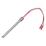 Edelstahl Zündstab für Nemaxx P6 P9 für Pelletofen 220V 300W 350W Ersatz Heizelement mit 10mm Schaft Größe (B)