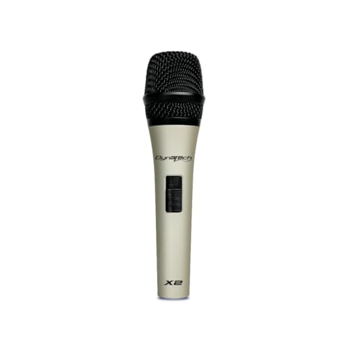 Dynatech X2 High Performance Vocal Microphone with Cable and Clip