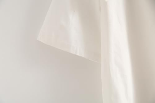 BAIMORE Teen Girls Japanese Style Asymmetrical Striped Sailor Collar Tie Front Short Sleeve Blouse3