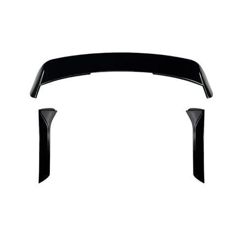 Becquet Seat Leon MK3 noir brillant : kit aileron supérieur aérodynamique