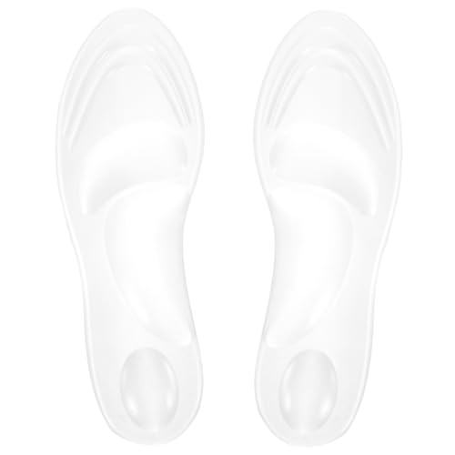 Plantillas transparentes de gel para mujer, soporte suave para tacones miniatura 1