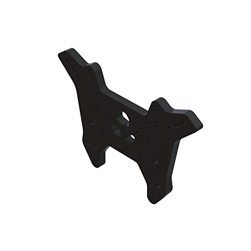 ARRMA ARA320686 tour de choc avant aluminium noir pour voiture radiocommandée