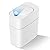 MOPALL Automatic Motion Sensor Bathroom Trash Can with Lid, 3 Gal Touchless Trash Can Auto-Adsorption Garbage Can, Slim Smart Trash Bin Waterproof Waste Basket for Bedroom, Kitchen, Office, Toilet, RV