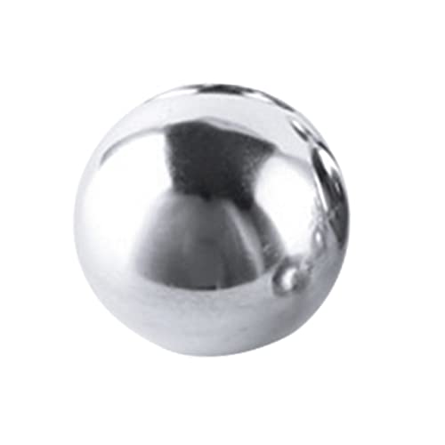 Didiseaon Edelstahl Hohlkugel Spiegelpoliert Stahl Metallkugel Dekor Kugel Gartenkugel Außendekoration Wandstärke