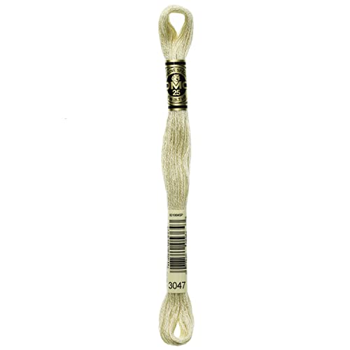Image of DMC 6-Strand Embroidery Cotton Floss, Light Yellow Beige