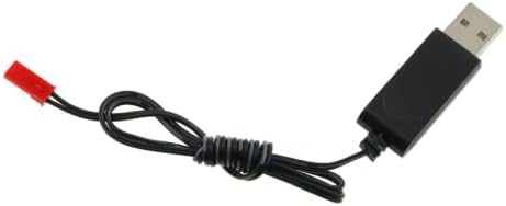 Miniatura 2 de Cable de carga USB JST Plug 3.7V Cable de carga USB macho JST enchufe a conector USB Cargador de batería de litio para RC Aviones Helicóptero