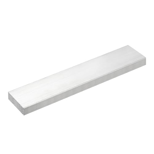 Image of uxcell Square Aluminum Flat Bar, 9 /16 inch Thick 2 inch Width 10 inch Length Square Aluminum Bar 6061 Aluminum Flat Plate, 15 x 50 x 254mm T6511 Solid New Mill Stock for Industrial Building