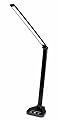 Liquor fragrance LED Desk Lamp Dimmable Office Desk Light with USB Charging Port, 5 Lighting Modes, Touch Control, Auto Timer 30 / 60min, Eye-Caring Table Lamps (Black)