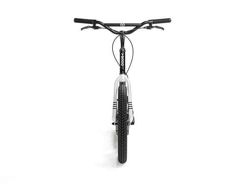 YEDOO Four Y40 Tretroller - bis 150 kg, mittelgroßer, Stabiler Kickscooter mit Scheibenbremsen und 20/16 Lufträdern - Dogscooter für Erwachsene, für Natur und urbanes Off-Road. (Black)