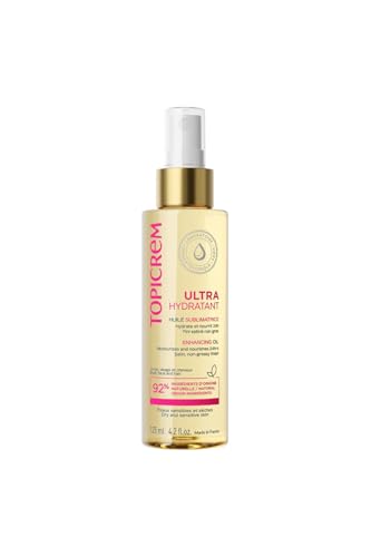 Huile ultra hydratante multiusages 24h nourrit la peau sèche au quotidien 125ml