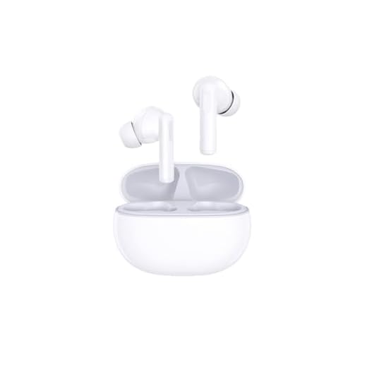 HONOR CHOICE Earbuds X7i Cuffie Bluetooth Durata 40 ore, Cancellazione del rumore da 45dB Cuffie wireless leggere, IP54 resistenti acqua e polvere, Bianco
