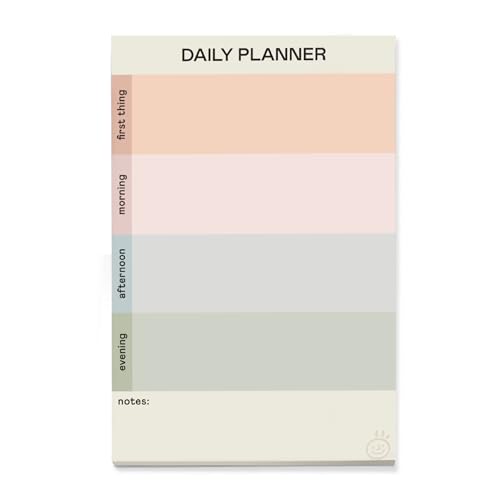 Tiny Expressions Daily to Do List Notepad – Simple Undated