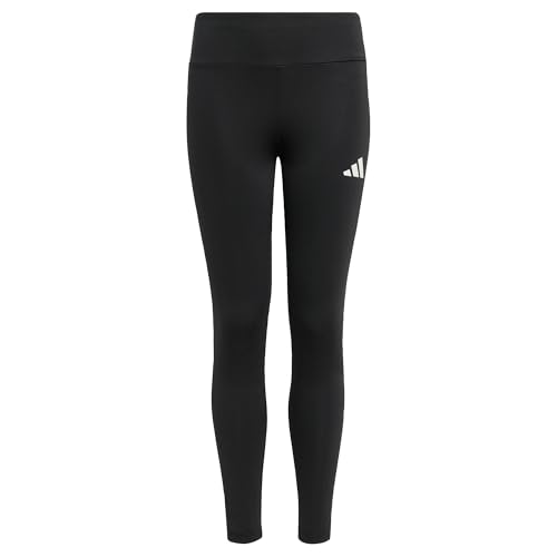 adidas Niñas Train Essentials Leggings Tights, black/white/white, 13-14 Years