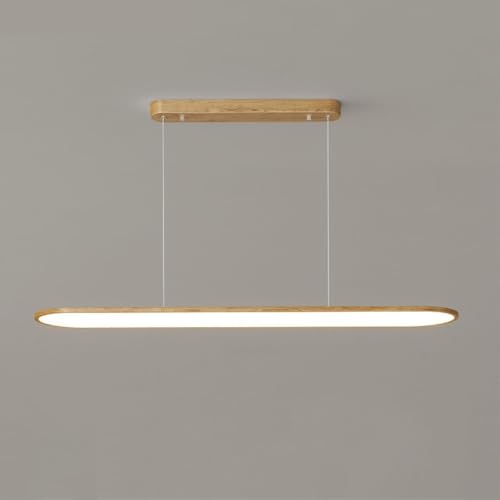 Lanternes de bar et lampes de salle à manger LED en bois à spectre complet