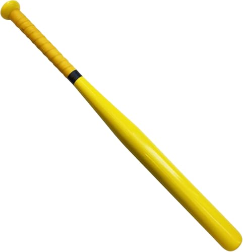 Aluminum Baseball Bat - 28-30 Inch 35 Oz - Softball, Batting Practice, Pickup Game - Metal Tball Bat（ 28 Inch，Yellow）