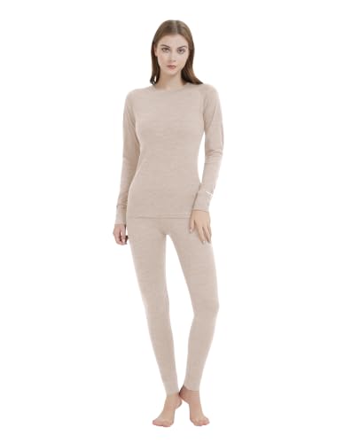 Image of Iguana Womens 100% Merino Wool Base Layer Set Active Thermals