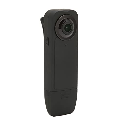 Videoregistratore a clip posteriore videocamera portatile 1080P Full Body HD ricaricabile con rilevamento del movimento per visione notturna per conferenze in da auto