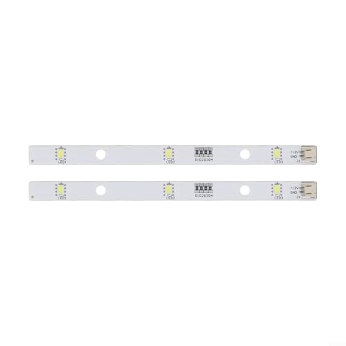 Tira de luz LED para Rongsheng y refrigeradores E349766 MDDZ162A 1629348, iluminación blanca fría brillante DC12V
