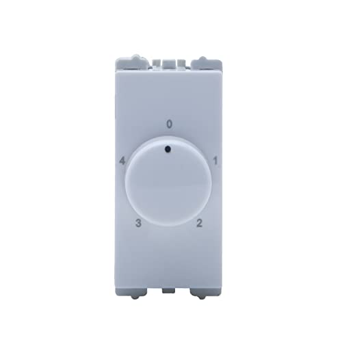 Image of Wipro Northwest Nowa Fan Regulator 4+1 Position Step Type, White (pack of 10)