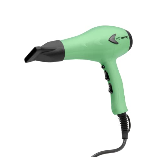 Secador de Cabelo Profissional Turbo Point MQ Hair + Brinde Voltagem:110V;Cor:Verde