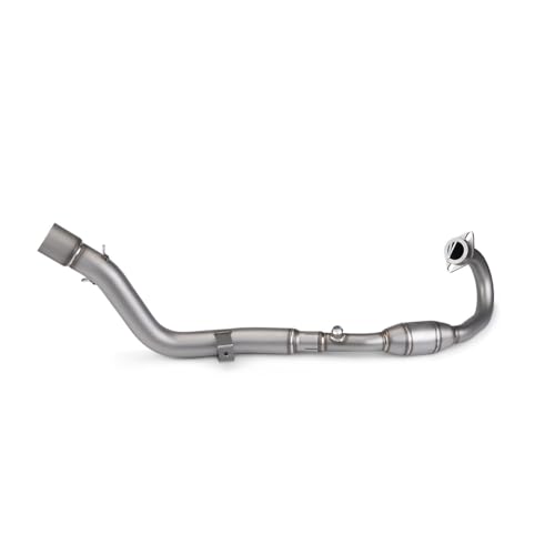 Section avant d'échappement en inox pour moto CRF300L et Rally