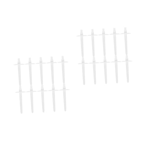 jojofuny 2 Series Poste De Hilo De Máquina De Coser Soporte De Hilo De Coser Soporte De Hilo Para Máquina De Coser Pasador De Carrete Bobinadora Para Maquina De Coser Abs 10 Piezas*2