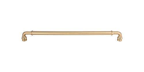 Top_Knobs Brixton Appliance Pull Color Honey Bronze 18" Length Devon Coll Traditional Transitional Kitchen Drawer Cabinet Door Hardware Dresser Bathroom Metal Handle Interior Home #TOP17