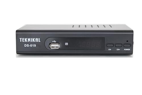 Teknikal HD Freeview Set Top Box Receiver Plus Recorder for Digital TV Channels Tuner HDMI / Scart Outputs USB Memory Slot DVB-T Digi Box 4 Switchover - Image 2
