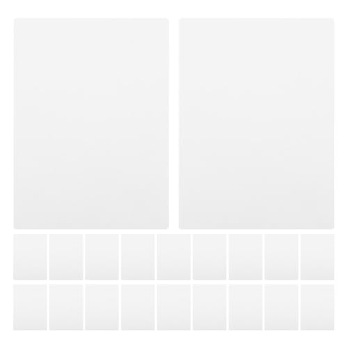 Tarjetas de identificación metálicas para sublimación, placas en blanco de alta resistencia, 50x