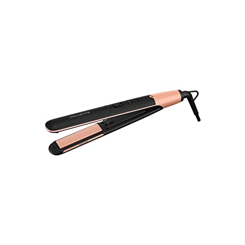 Rowenta Plancha Pelo SF4620 Express Shine Papaya, Negro, 1 Item