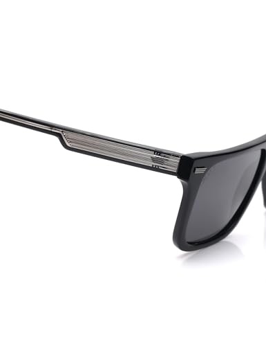 Image of Titan Crest Navigator Shaped Polarized Lens Technology Sunglasses for Men