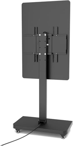 Soporte Móvil para TV de 32 a 65 Pulgadas con Ruedas y Rotación 360° miniatura 1
