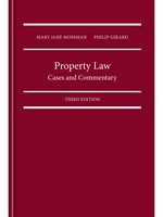 PROPERTY LAW: CASES AND COMMENTARY, 3RD EDITION 1552395820 Book Cover