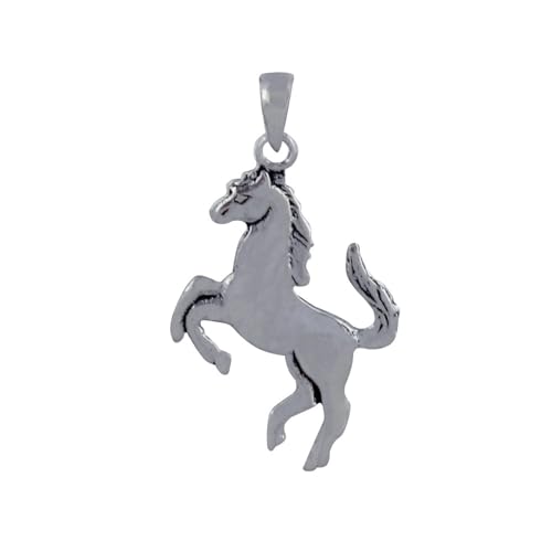Pendentif argent 925 cheval à porter au quotidien pour passionnés d'équitation