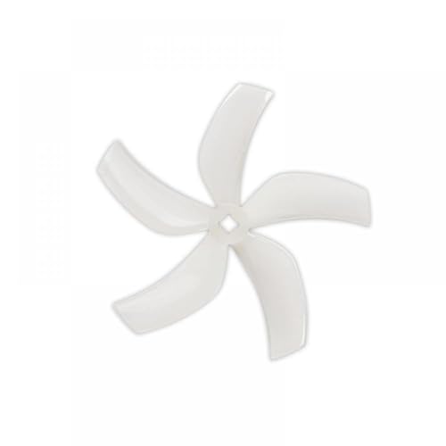 90mm 5プロペラ Cinewhoop フリースタイルつま??ようじダクトレーシングドローン用 NI FPV 3.5 インチパーツと互換性あり(2PAIRS D90-5 CLEAR)