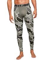 Under Armour Men's HeatGear® Armour 2.0 Printed Leggings LG Green