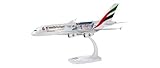 airbus a350 modell 1/200 1:87 Herpa 612142 A380 - Emirates REAL Madrid 2018, Farbe
