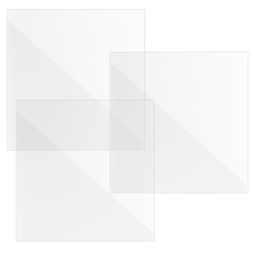 LOORGVEL 3pcs Acrylic Shelf Dividers Thick Organizers for Closet Pantry